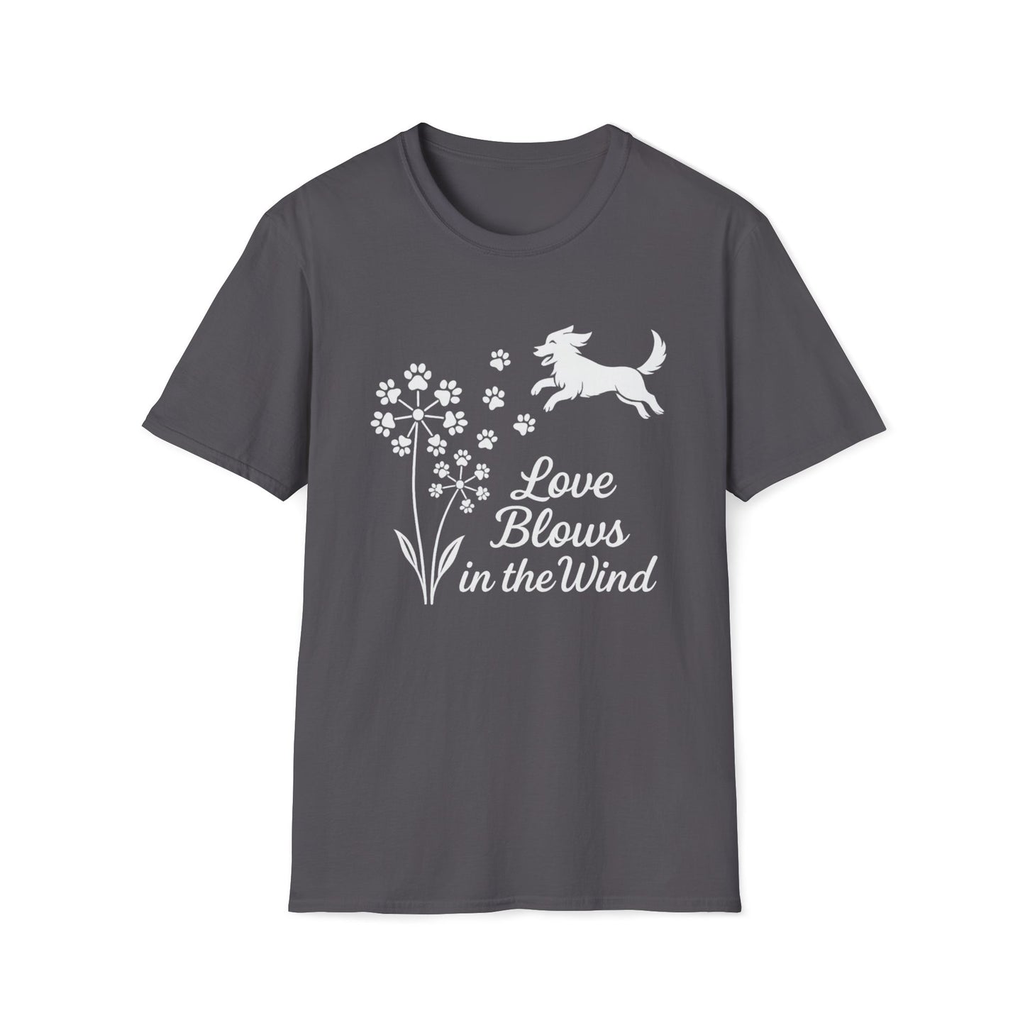 Love Blows Floral W T-Shirt