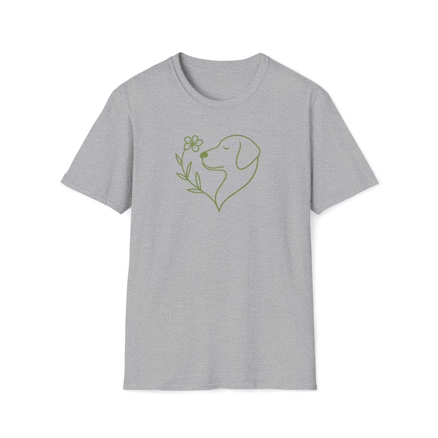 Floral Heart Lab G T-Shirt