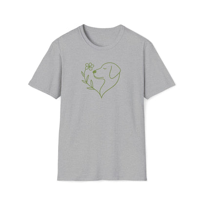 Floral Heart Lab G T-Shirt