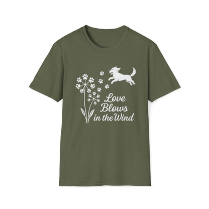 Love Blows Floral W T-Shirt