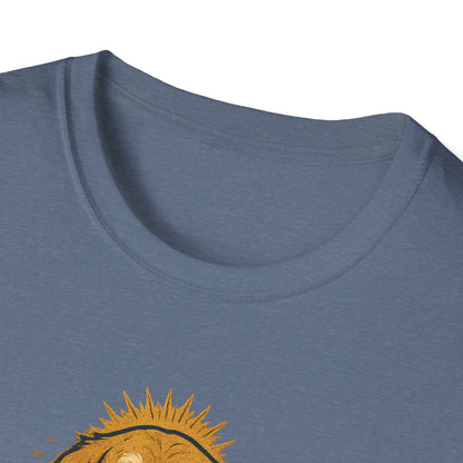 Stay Pawsitive Golden T-Shirt