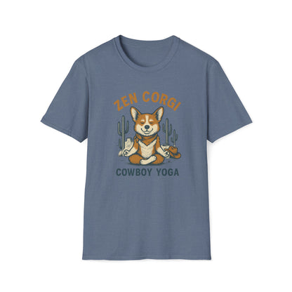 Zen Corgi Cowboy T-Shirt