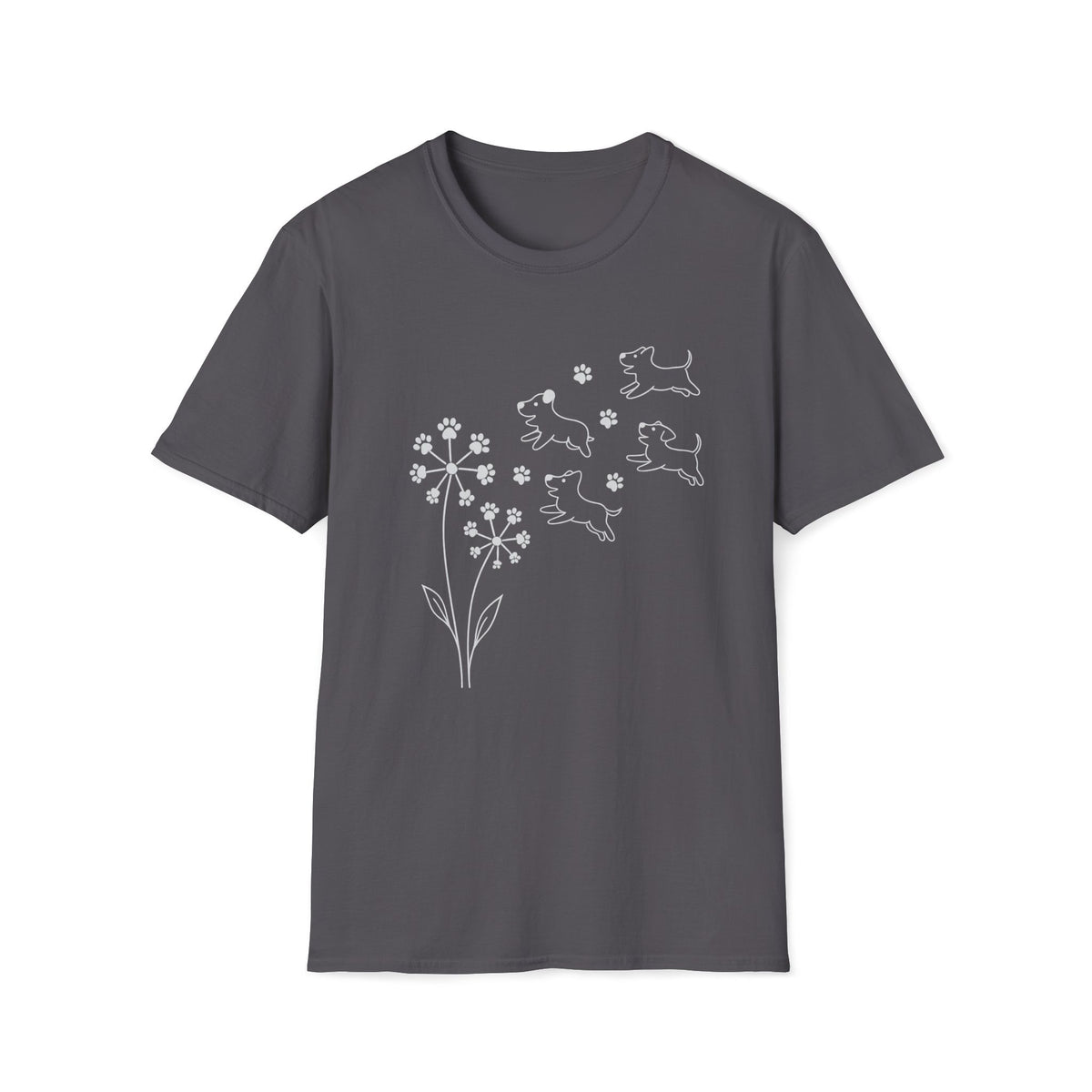 Paw Floral W T-Shirt