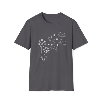 Paw Floral W T-Shirt