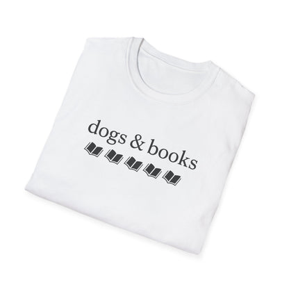 Dogs & Books B T-Shirt