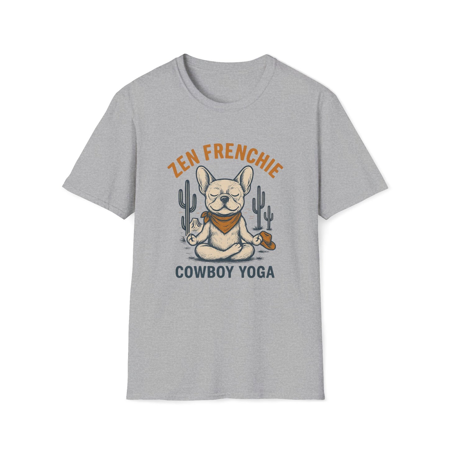 Zen Frenchie Cowboy T-Shirt