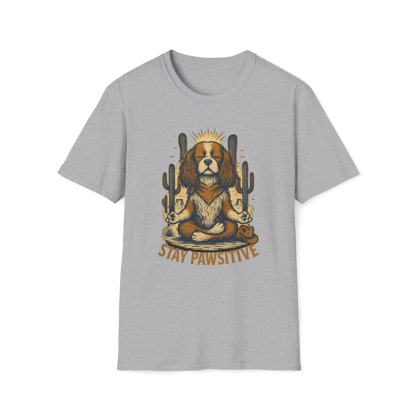 Stay Pawsitive Cavalier T-Shirt