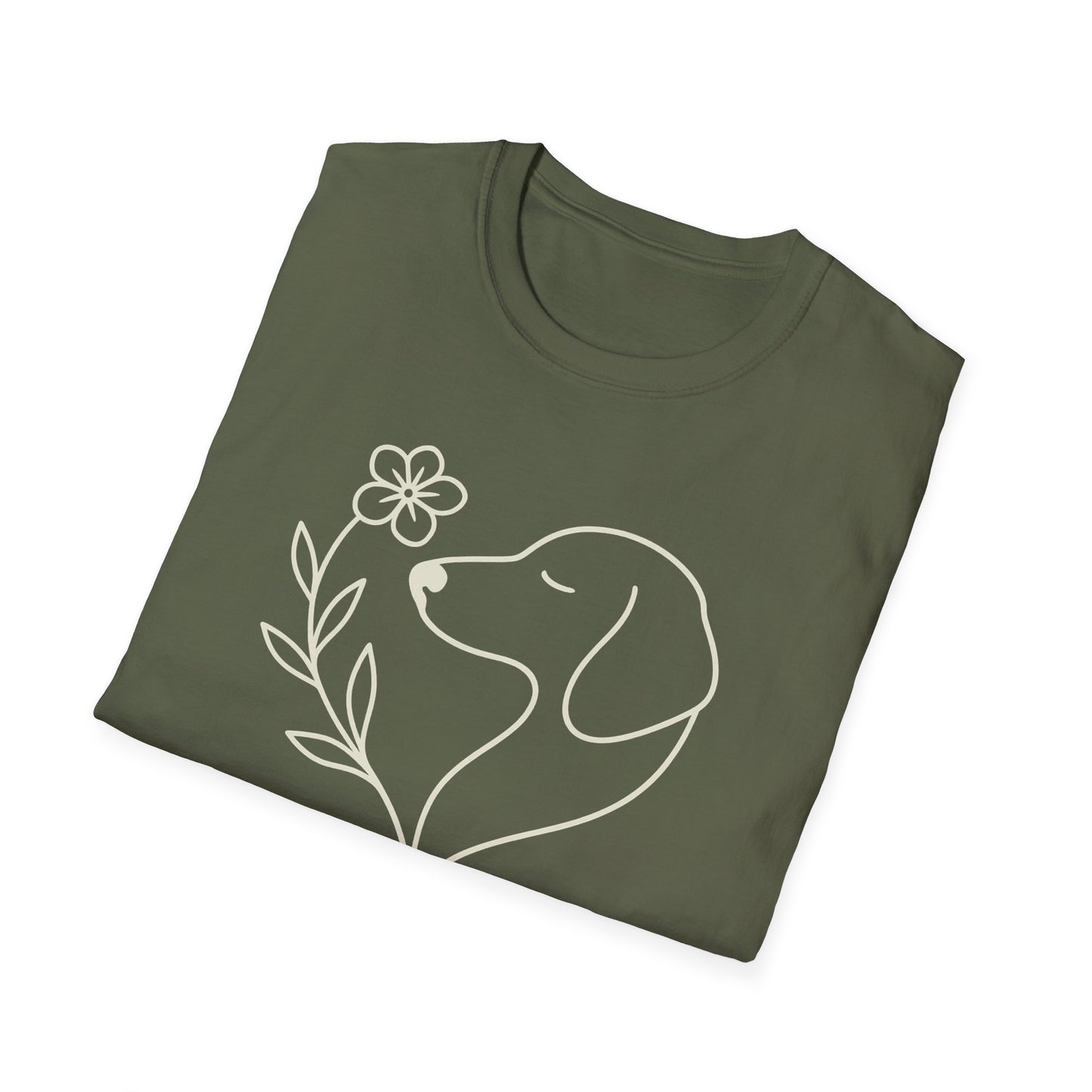 Floral Heart Dachshund C T-Shirt