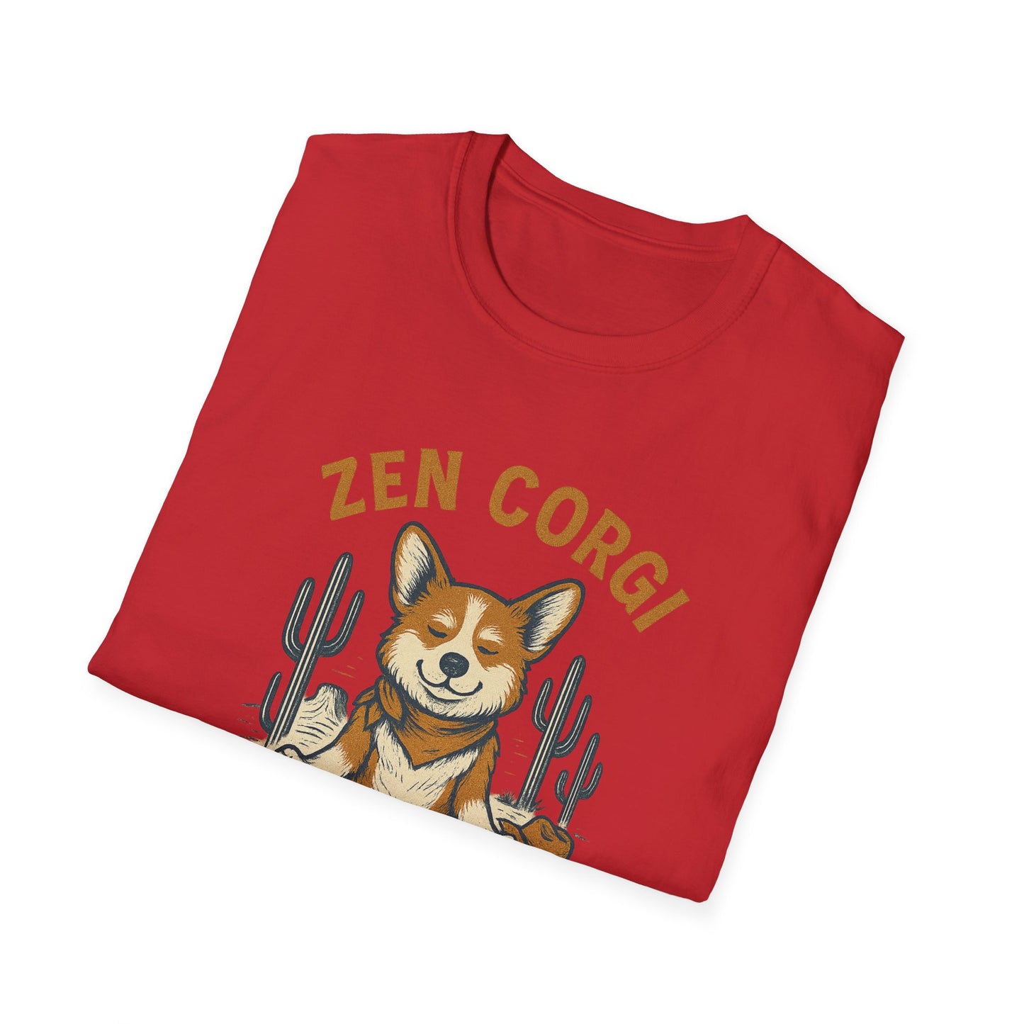 Zen Corgi Cowboy T-Shirt