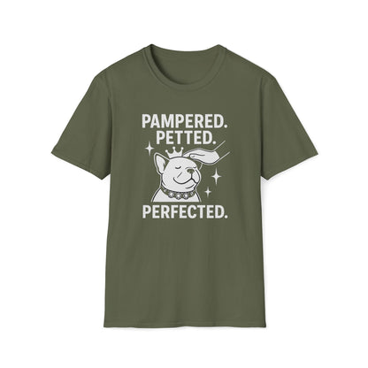 Pampered Bulldog W T-Shirt