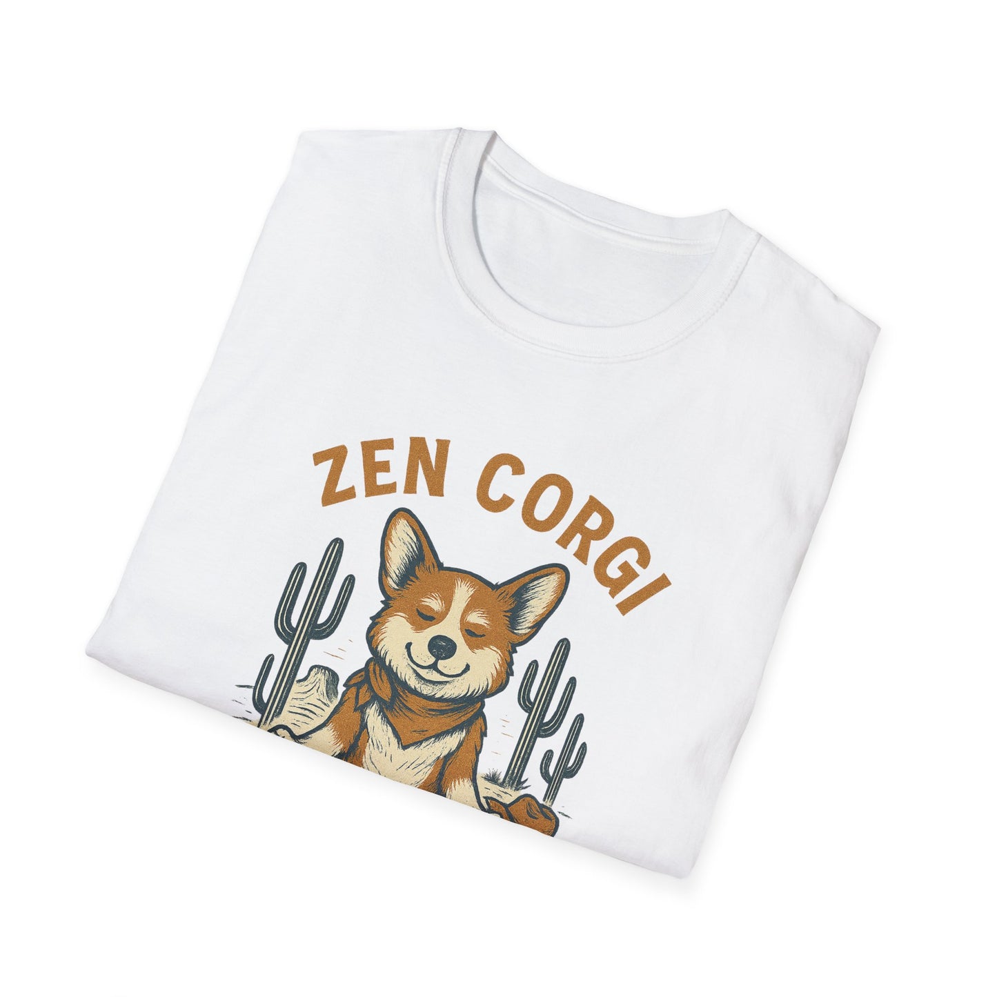Zen Corgi Cowboy T-Shirt