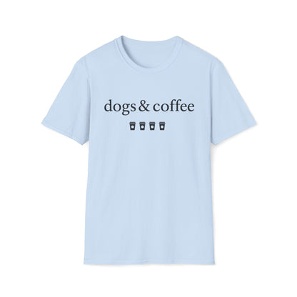 Dogs & Coffee B T-Shirt