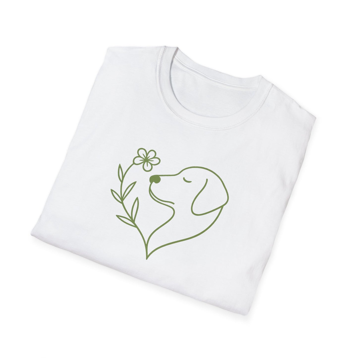 Floral Heart Lab G T-Shirt