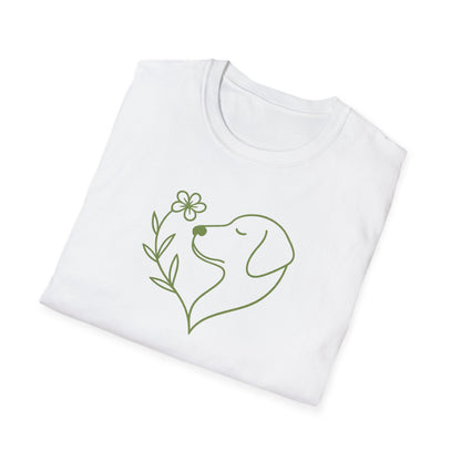 Floral Heart Lab G T-Shirt