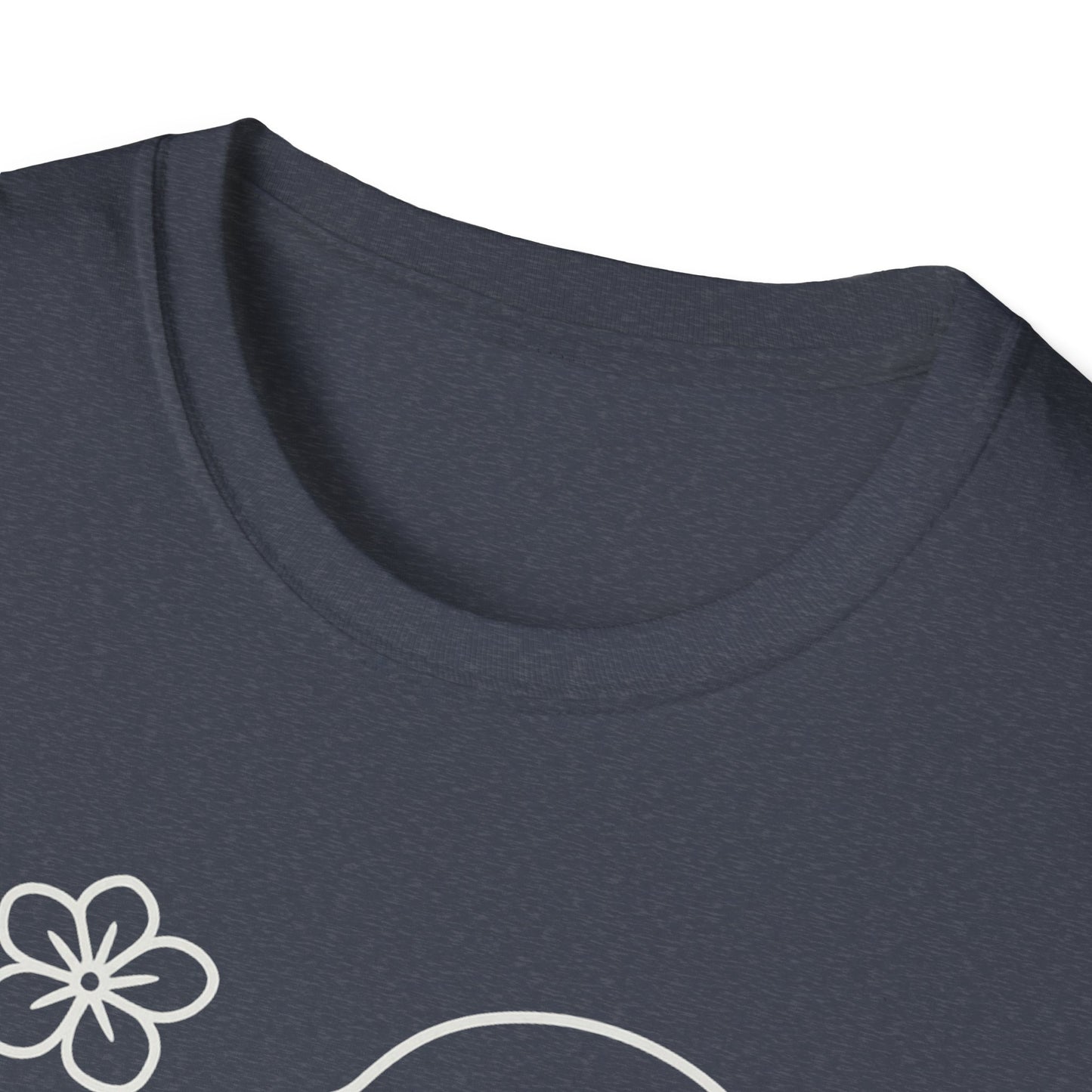 Floral Heart Dachshund W T-Shirt