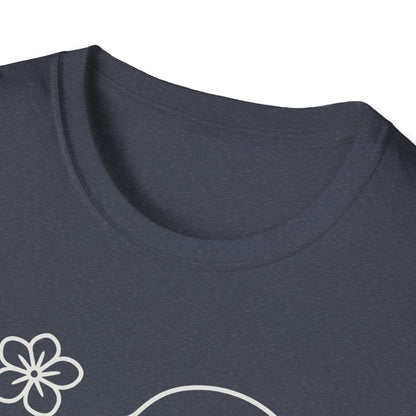 Floral Heart Dachshund W T-Shirt