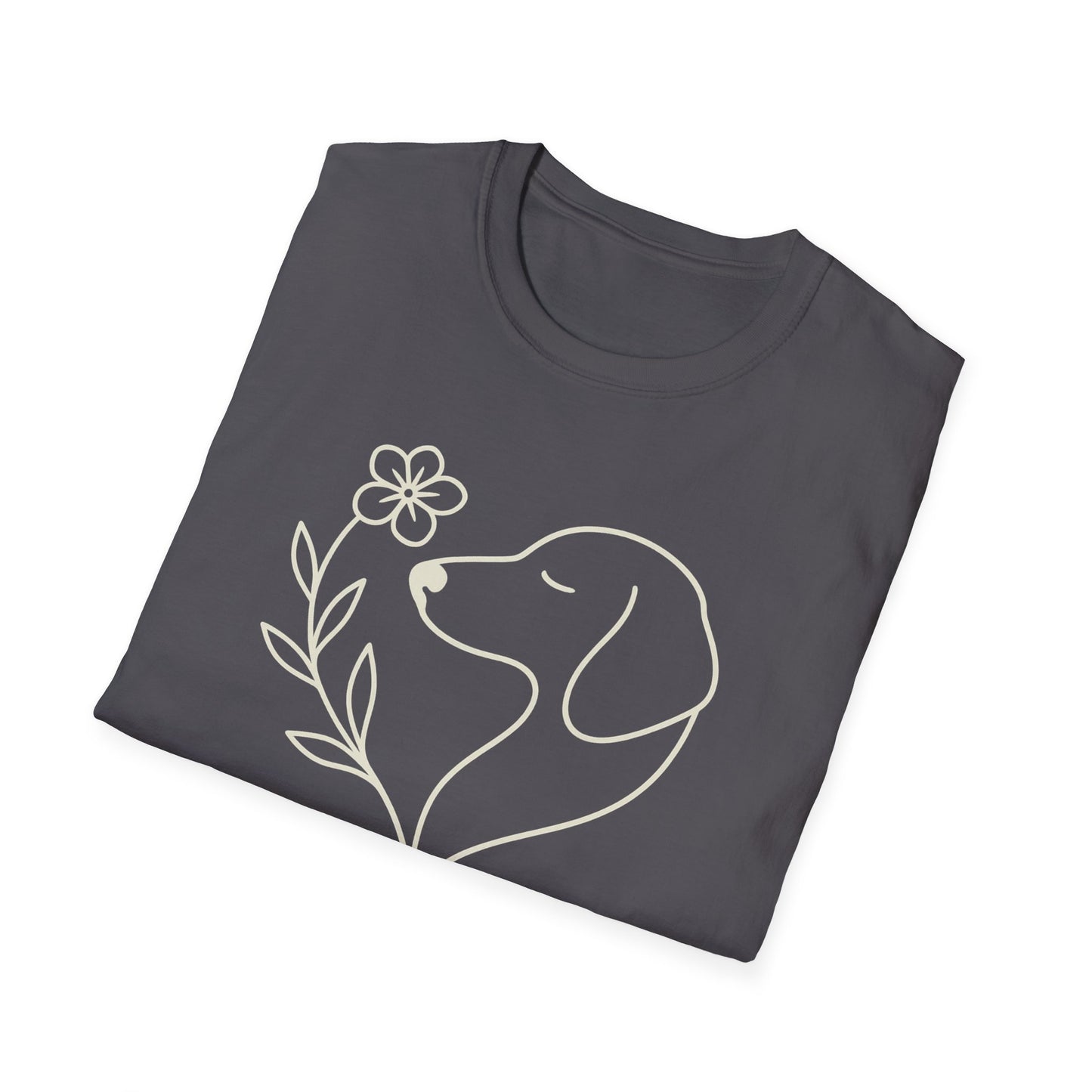 Floral Heart Dachshund C T-Shirt