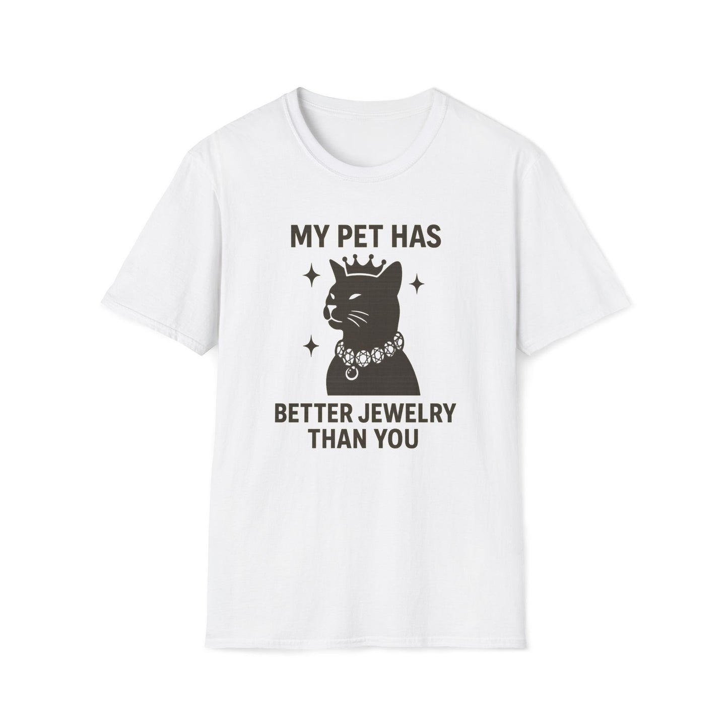 Pet Cat Jewelry B T-Shirt