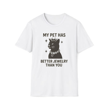 Pet Cat Jewelry B T-Shirt