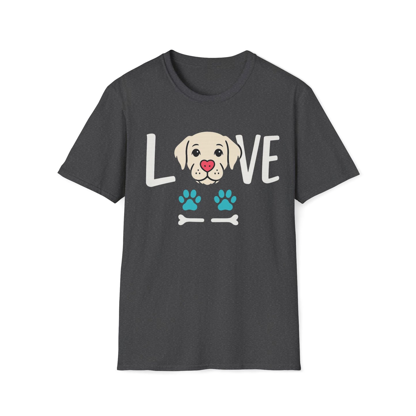 LOVE Dog White T-Shirt