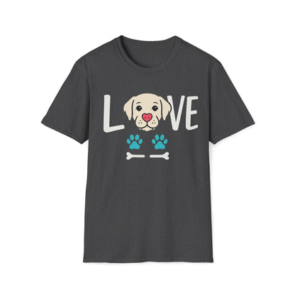LOVE Dog White T-Shirt