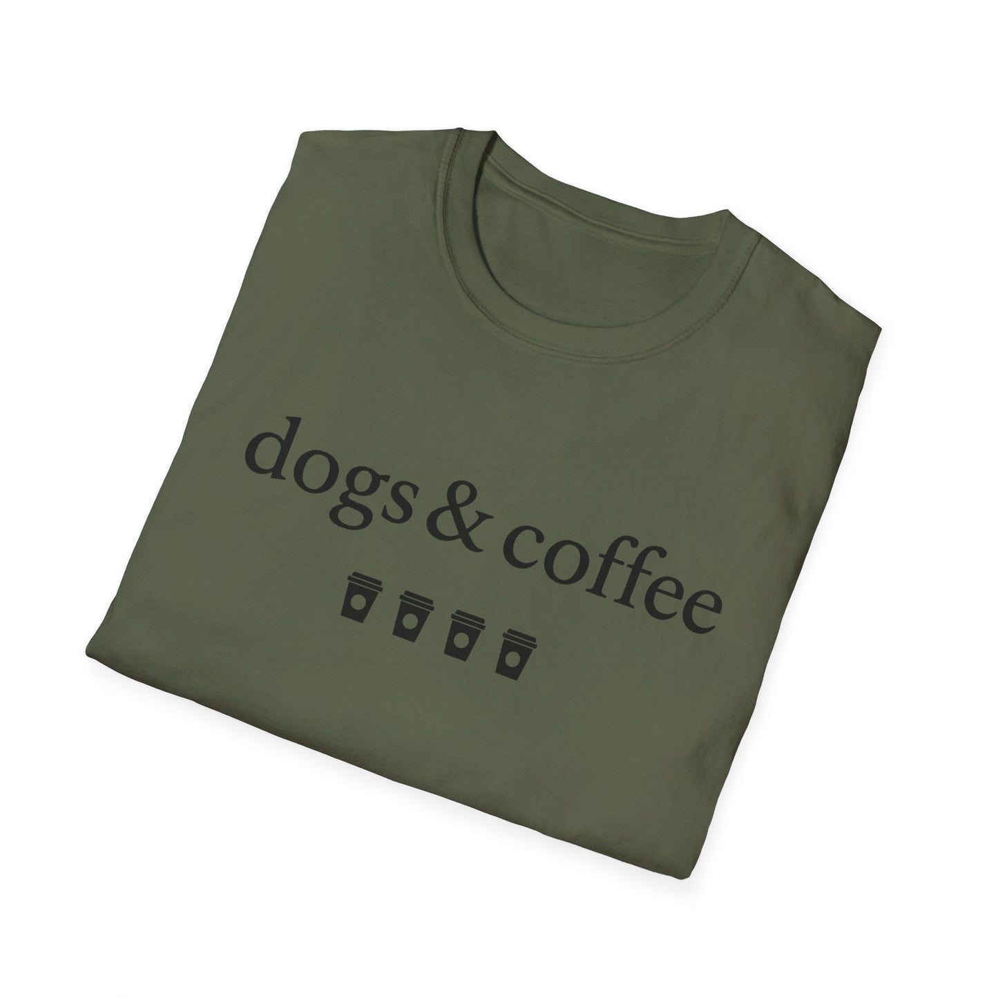 Dogs & Coffee B T-Shirt