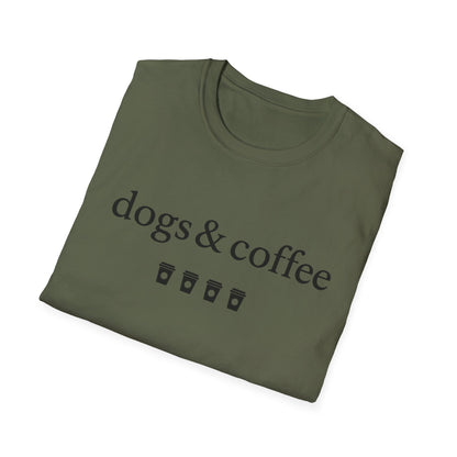 Dogs & Coffee B T-Shirt