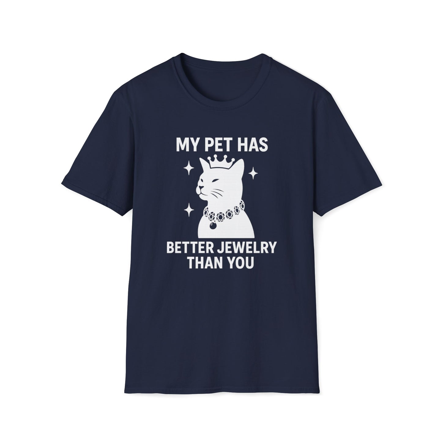 Pet Cat Jewelry W T-Shirt