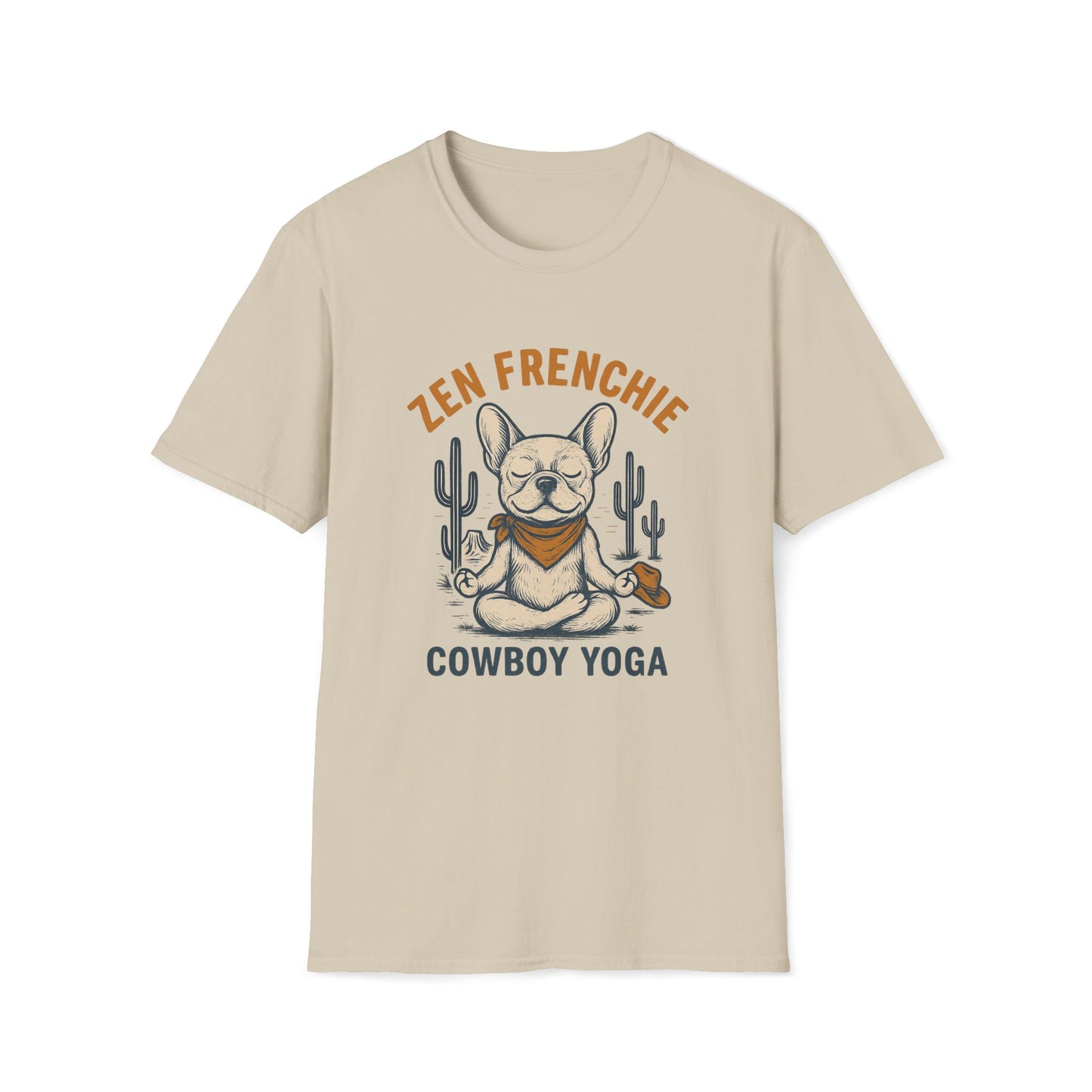 Zen Frenchie Cowboy T-Shirt
