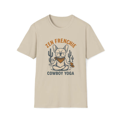 Zen Frenchie Cowboy T-Shirt