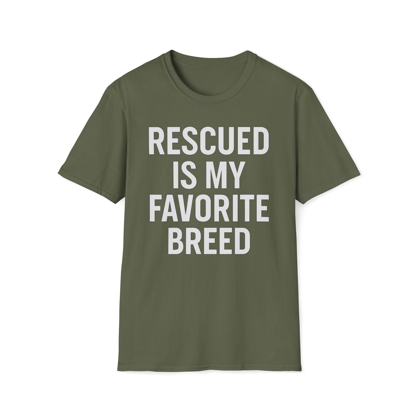 Rescued Breed W T-Shirt