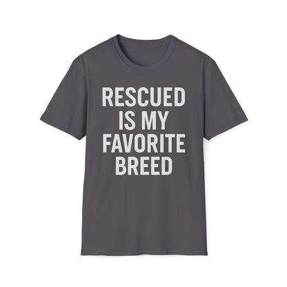 Rescued Breed W T-Shirt