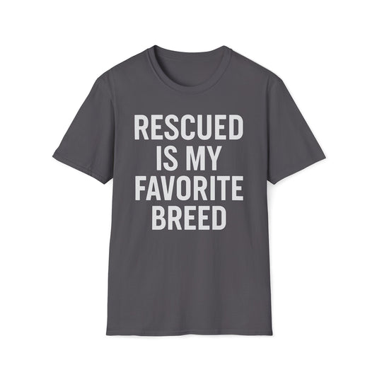 Rescued Breed W T-Shirt