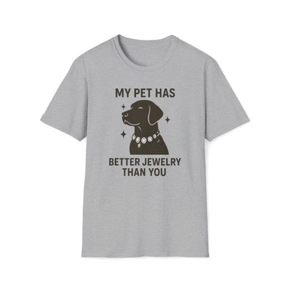 Pet Dog Jewelry B T-Shirt