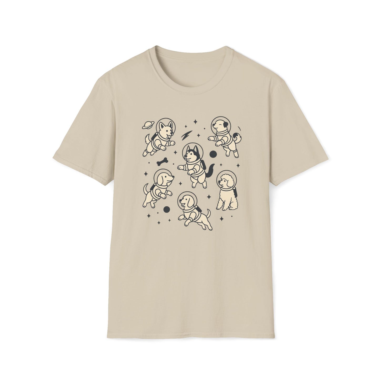 Space Dogs C T-Shirt
