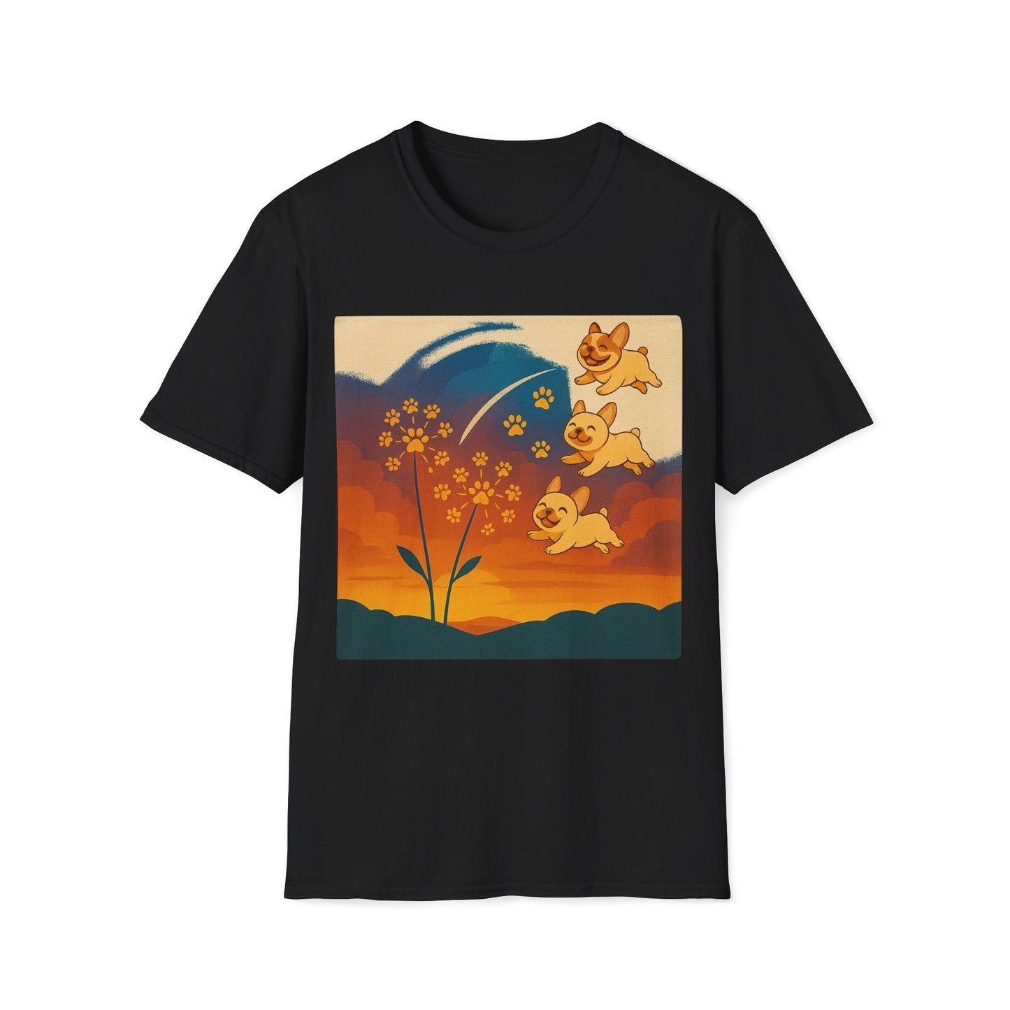 Sunset Flowers T-Shirt