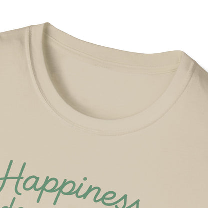 Happiness Dog Flowers G T-Shirt