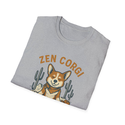Zen Corgi Cowboy T-Shirt