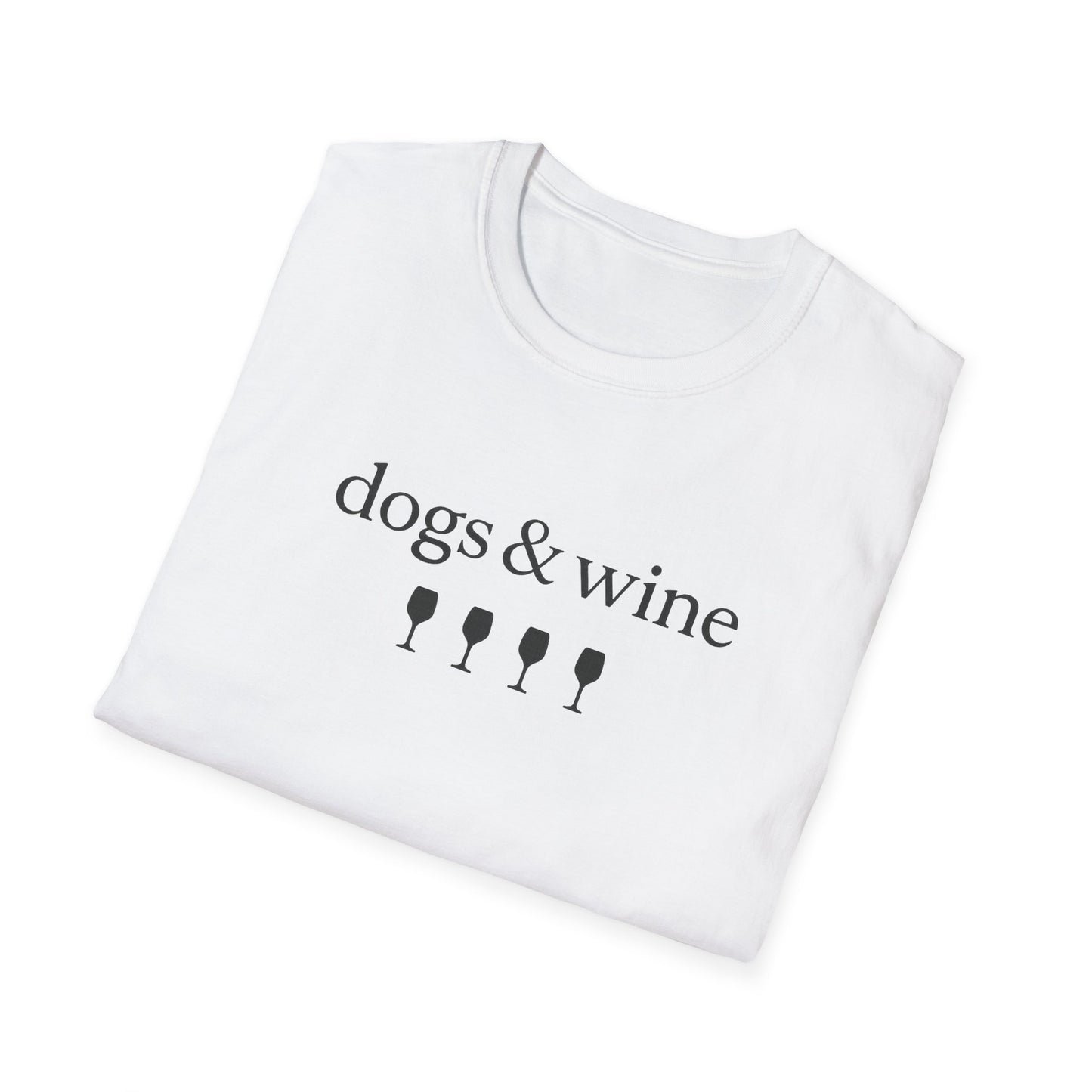 Dogs & Wine B T-Shirt
