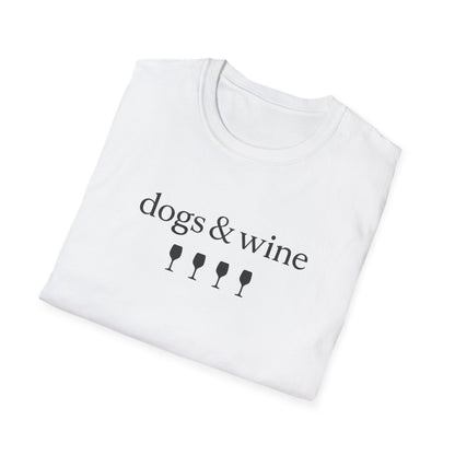 Dogs & Wine B T-Shirt