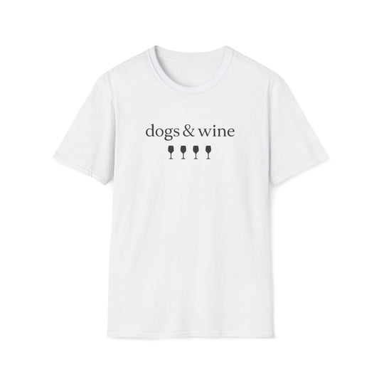 Dogs & Wine B T-Shirt