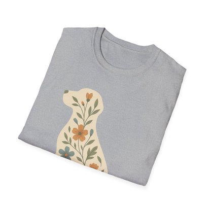 Floral Dog T-Shirt