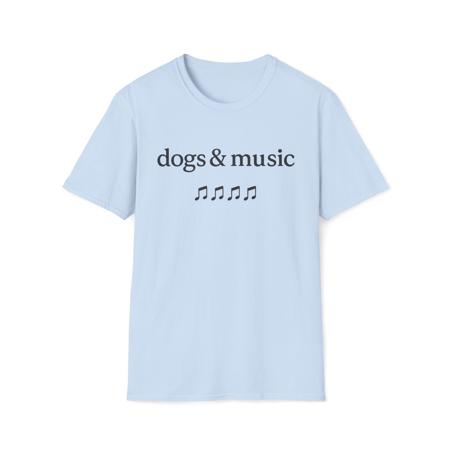 Dogs & Music B T-Shirt