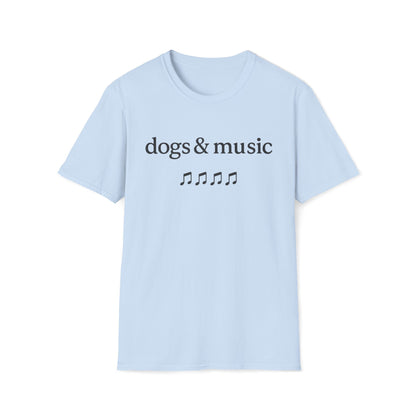 Dogs & Music B T-Shirt