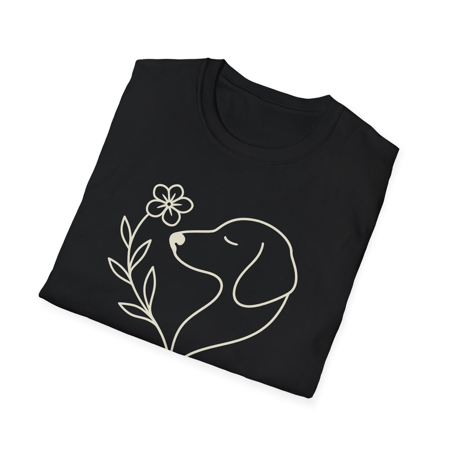 Floral Heart Dachshund C T-Shirt