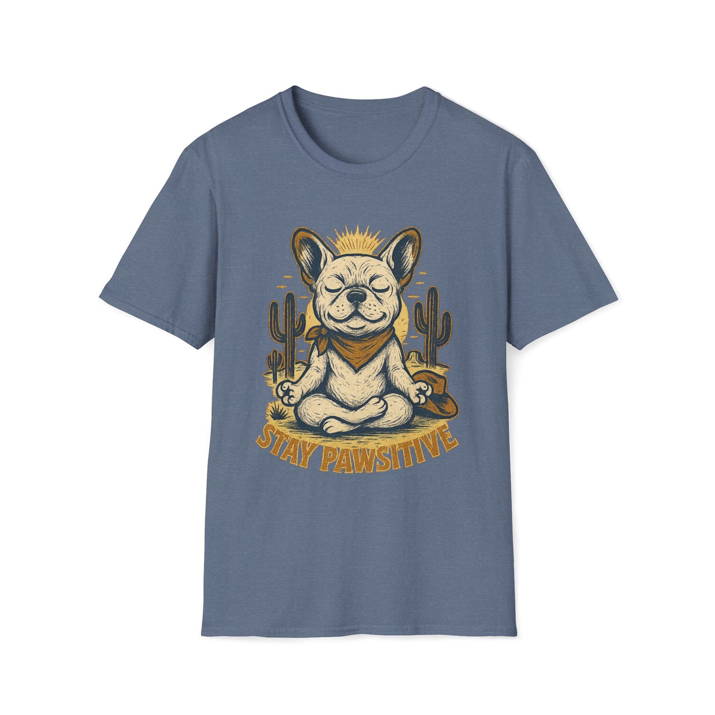 Stay Pawsitive Frenchie T-Shirt