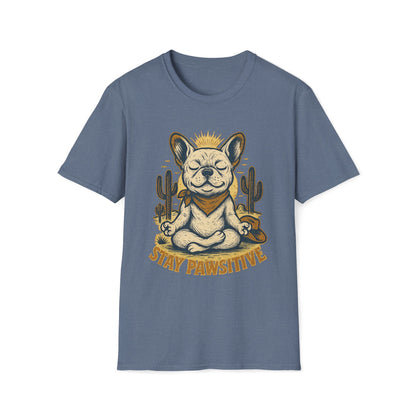 Stay Pawsitive Frenchie T-Shirt