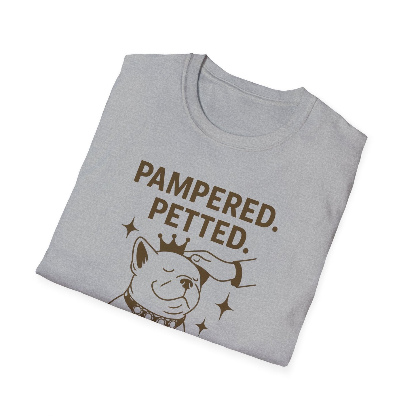 Pampered Bulldog B T-Shirt