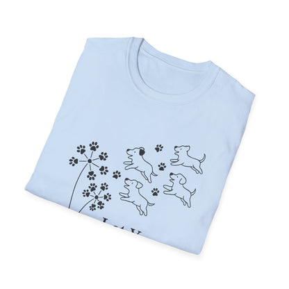 Paws Fly Floral B T-Shirt