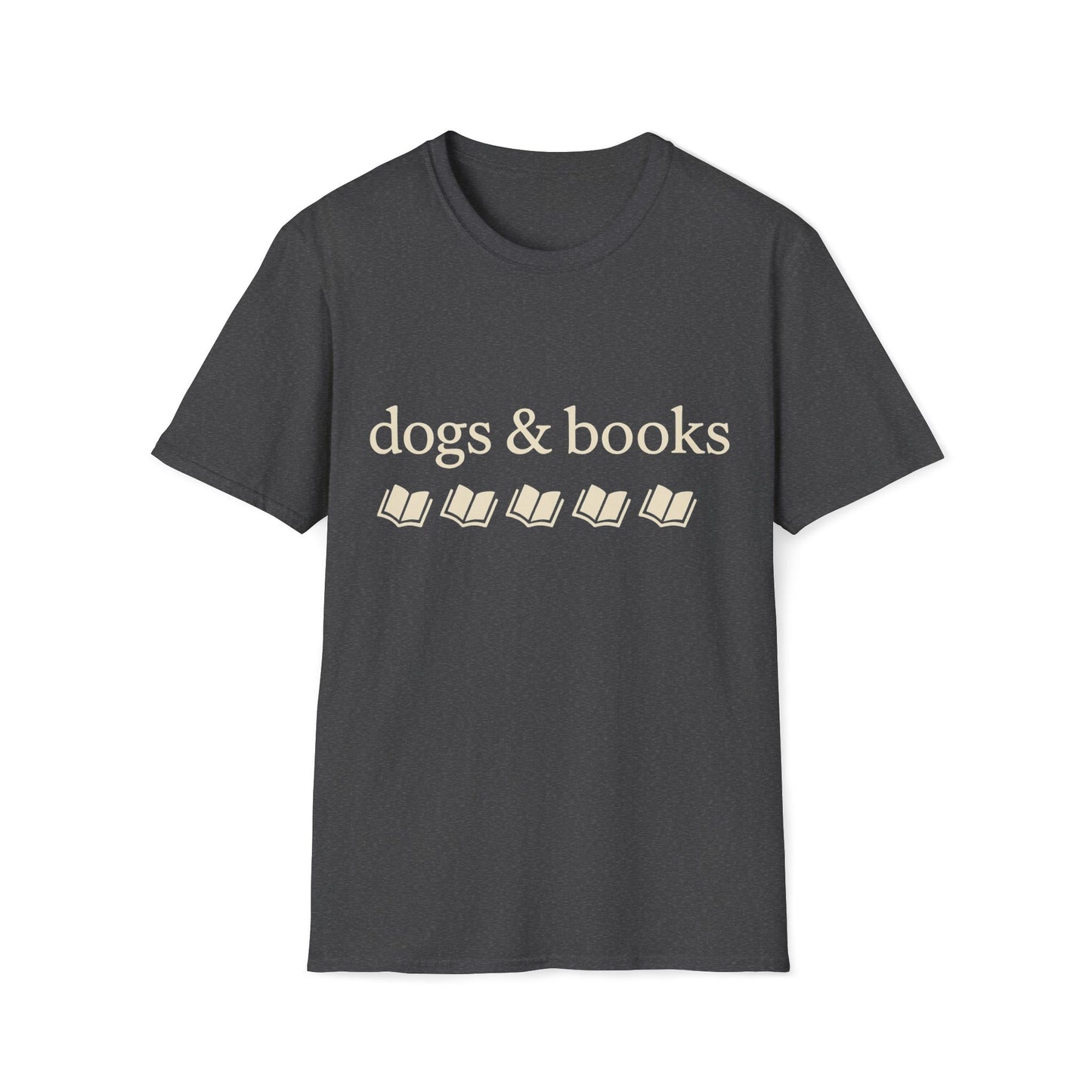 Dogs & Books T-Shirt